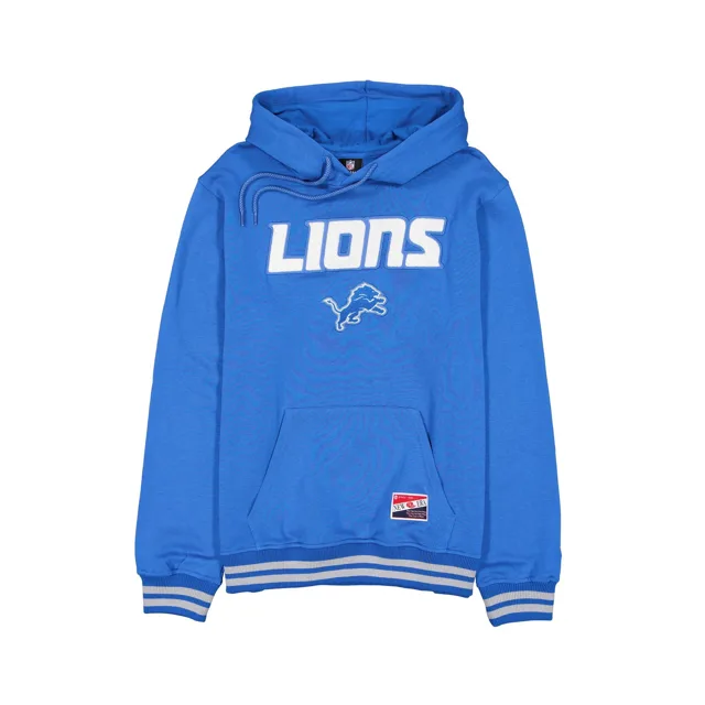 Detroit Lions Sweat à capuche avec logo en feutre