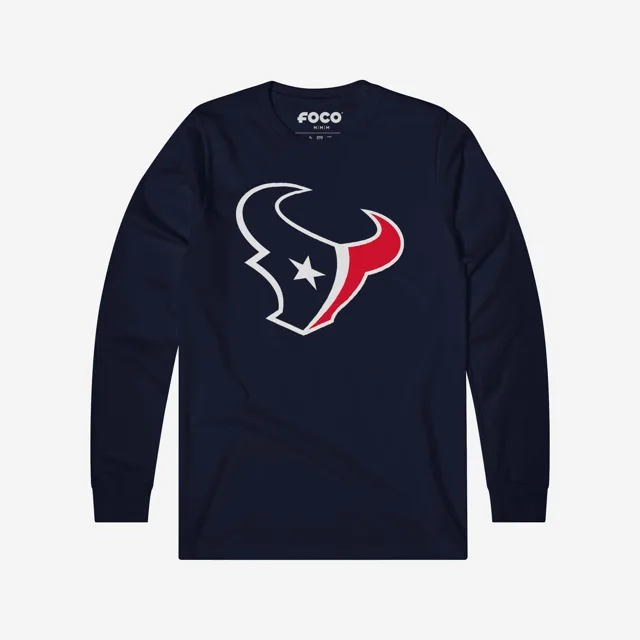 Houston Texans T-shirt à manches longues avec logo principal