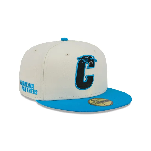 Carolina Panthers Deceptor Chrome Blanc 59FIFTY Casquette ajustée