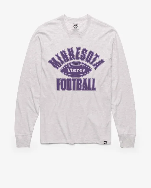 Minnesota Vikings ÉMIS '47 FRANKLIN T-SHIRT À MANCHES LONGUES