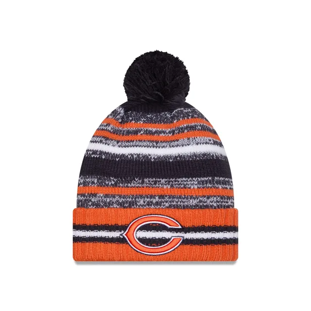 Chicago Bears Bonnet tricoté à pompons