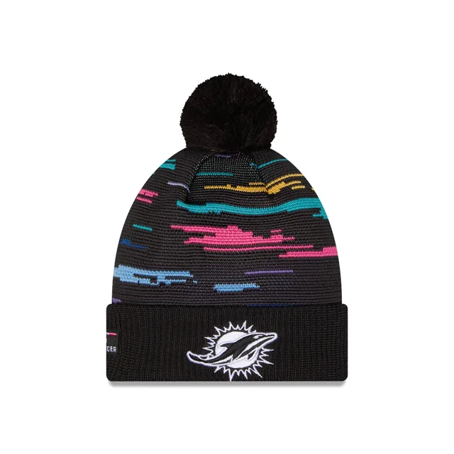 Miami Dolphins 2026 Bonnet en tricot à pompon Crucial Catch