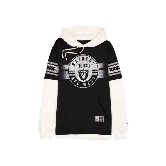 Las Vegas Raiders Sweat à capuche chromé Twofer