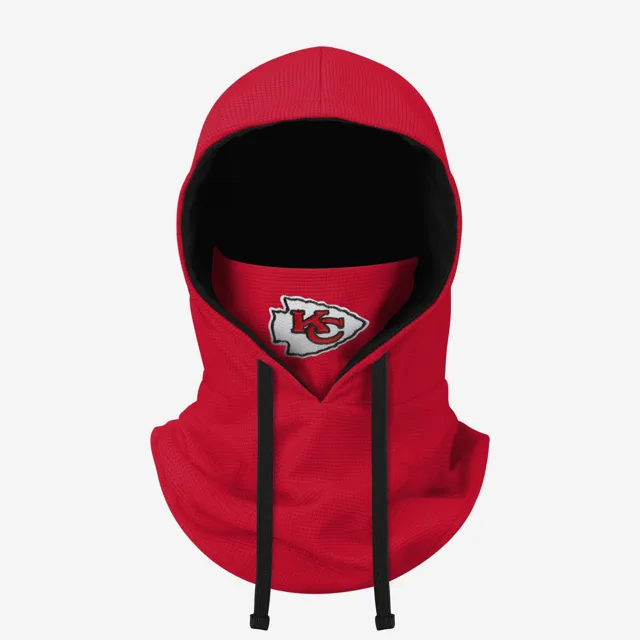 Kansas City Chiefs Guêtre à capuche avec cordon de serrage gaufré
