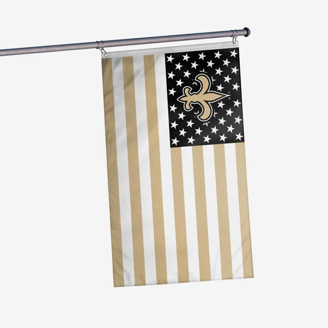 New Orleans Saints Drapeau horizontal des étoiles américaines