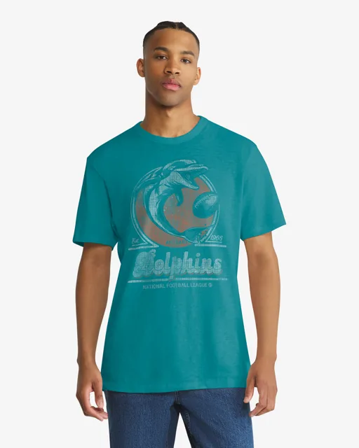 Miami Dolphins EMBLÈME HISTORIQUE MARQUE '47 SCRUM TEE