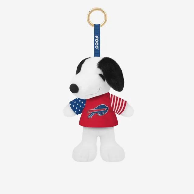 Buffalo Bills Americana Peluche Snoopy Peanuts Porte-clés à breloques pour sac