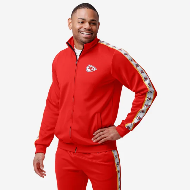 Kansas City Chiefs Veste de survêtement à logo rayé