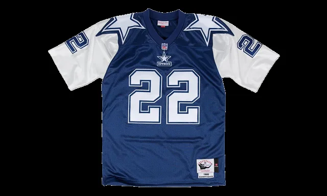Maillot authentique NFL "Dallas Cowboys 1995 Emmit Smith" AJY6CP18022-DCONAVY95ESM