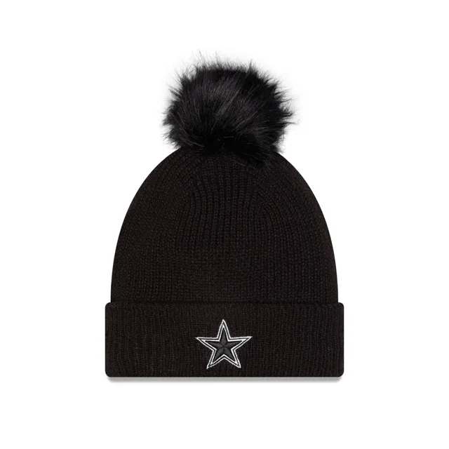 Dallas Cowboys 2026 Salut au service Bonnet en tricot à pompon pour femmes