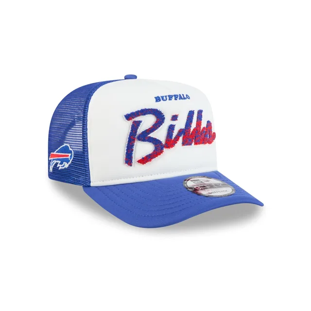 Buffalo Bills Fade Script 9FIFTY Casquette de camionneur A-Frame
