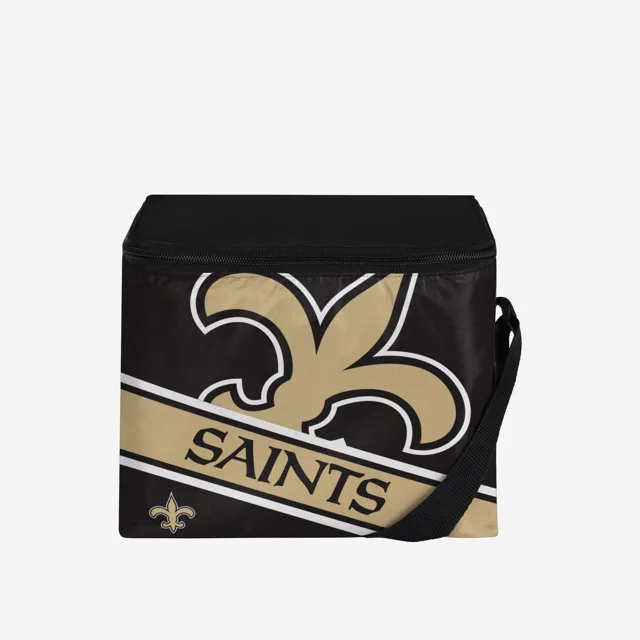 New Orleans Saints Lot de 6 glacières avec grand logo et rayures