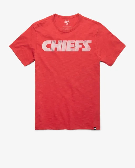 Kansas City Chiefs GRIT WORDMARK '47 SCRUM TEE