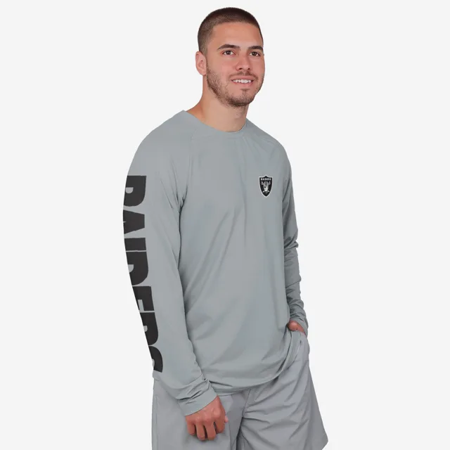 Maillot de bain à manches longues Las Vegas Raiders Rash Guard
