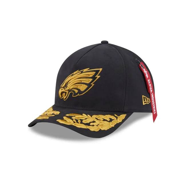 Alpha Industries x Philadelphia Eagles Casquette Snapback noire 9FORTY M-Crown A-Frame