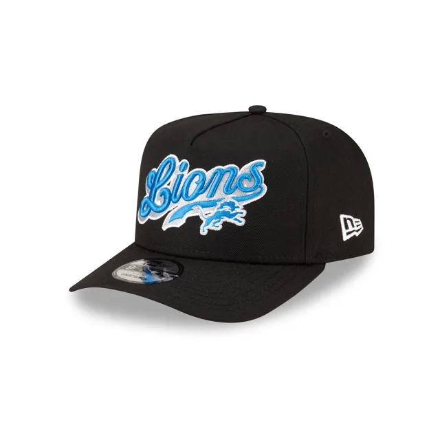 Born x Raised x Detroit Lions Script Noir 9FIFTY Casquette Snapback A-Frame