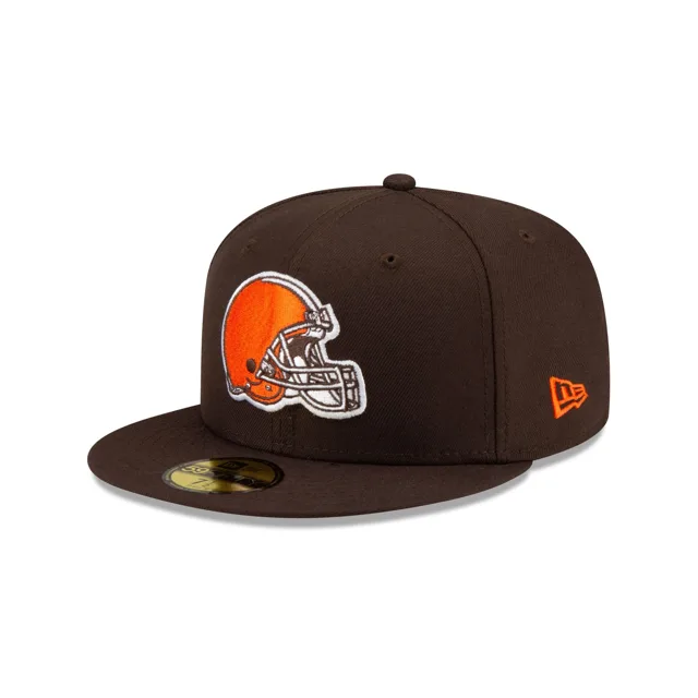 Cleveland Browns Casquette ajustée 59FIFTY marron basique