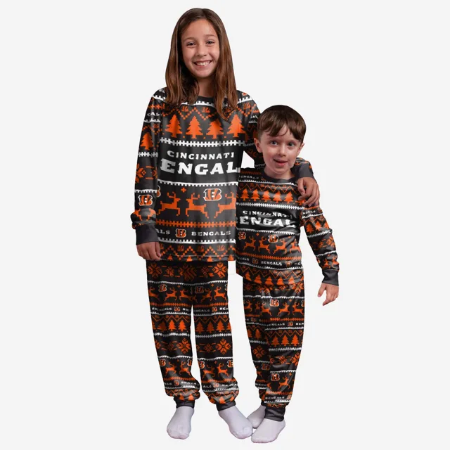 Cincinnati Bengals Pyjama de vacances en famille pour jeunes