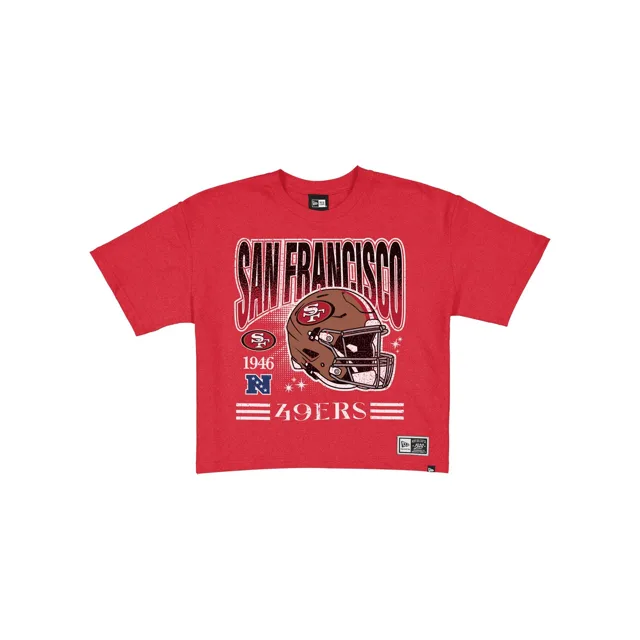 San Francisco 49ers T-shirt graphique court pour femmes