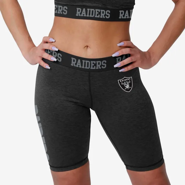 Las Vegas Raiders Short de vélo statique Team Color pour femme