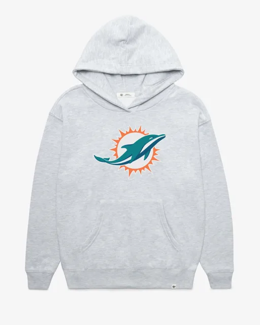 Miami Dolphins IMPRINT '47 NAOMI HOOD FEMME