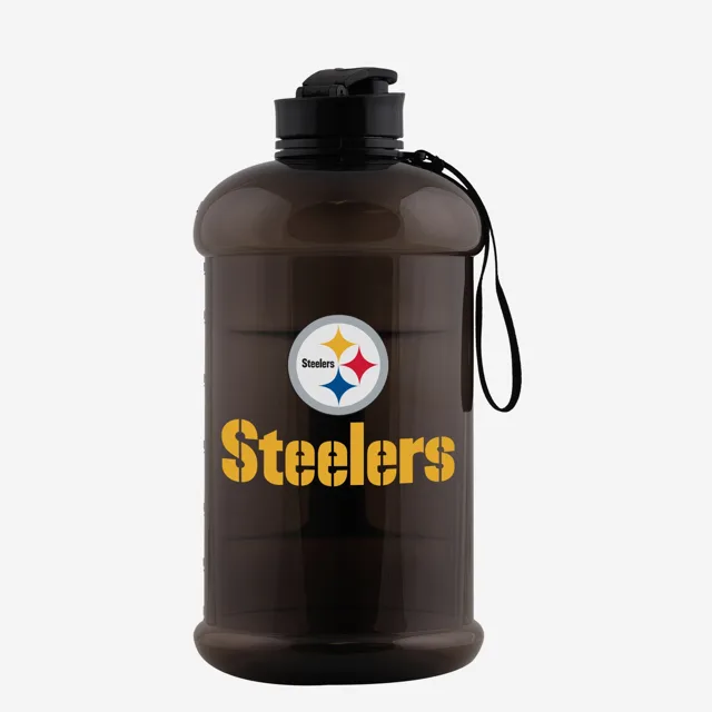 Bouteille de sport transparente Pittsburgh Steelers 2000 ml