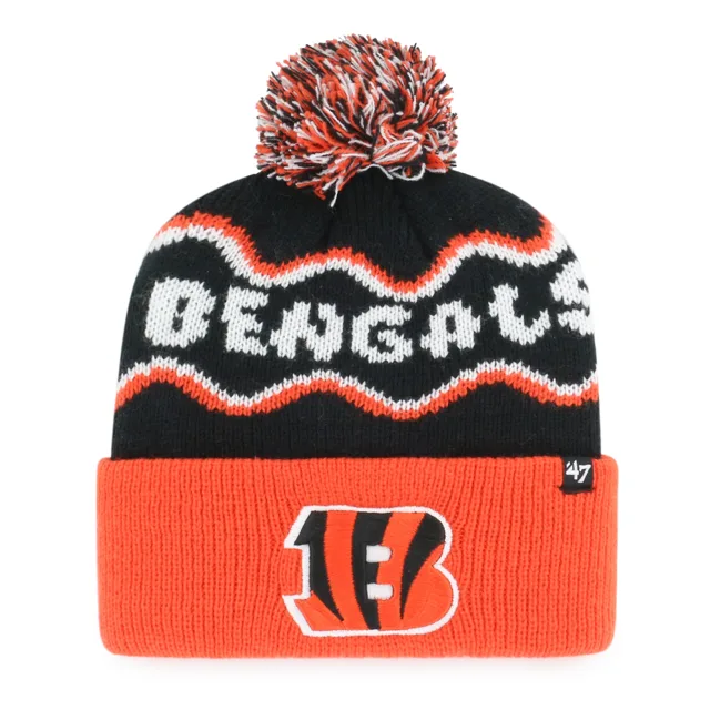 Cincinnati Bengals SQUIGGLE SCRIPT '47 MANCHETTE ENFANT TRICOT