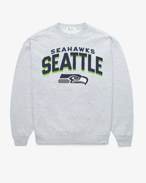 Seattle Seahawks CAMPUS ARCH CLOUD '47 CREW SURDIMENSIONNÉ FEMME