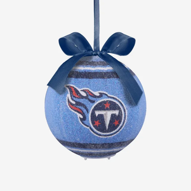 Tennessee Titans Ornement boule incassable à LED