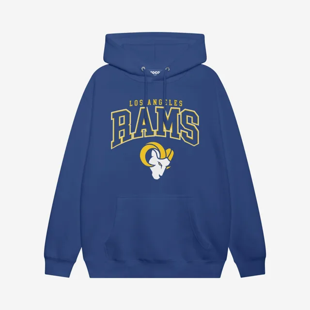 Los Angeles Rams Sweat à capuche classique avec logo arqué