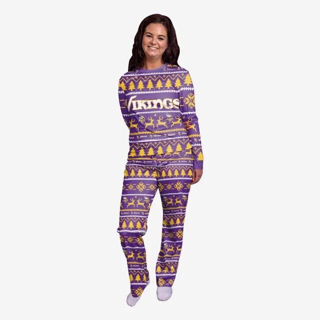 Minnesota Vikings Pyjama de vacances en famille pour femme