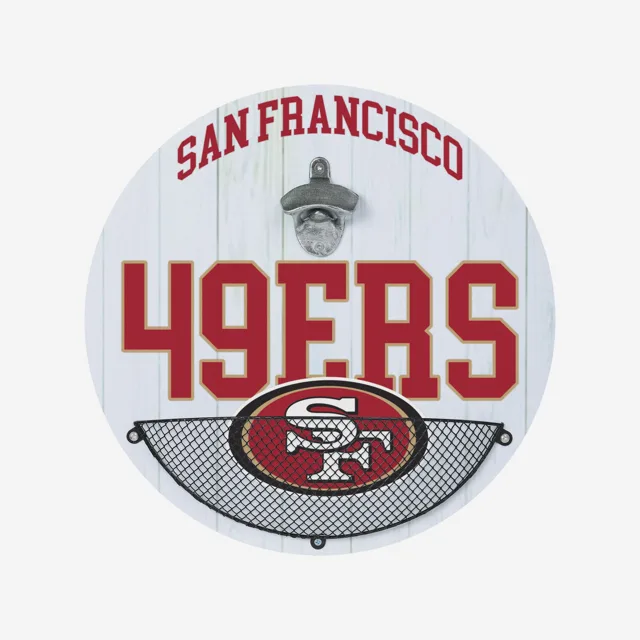San Francisco 49ers Ouvre-bouteille Cap Catcher Panneau mural