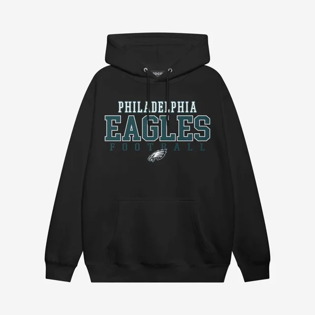 Philadelphia Eagles Sweat à capuche avec logo de football
