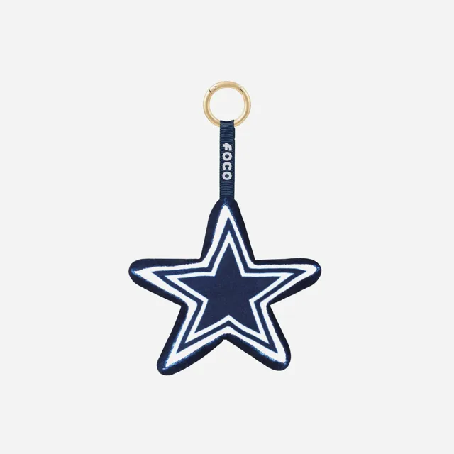 Dallas Cowboys Porte-clés avec logo de l'équipe en peluche