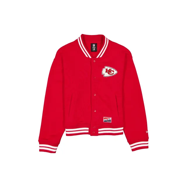 Kansas City Chiefs Throwback Veste à bouton-pression pour femme