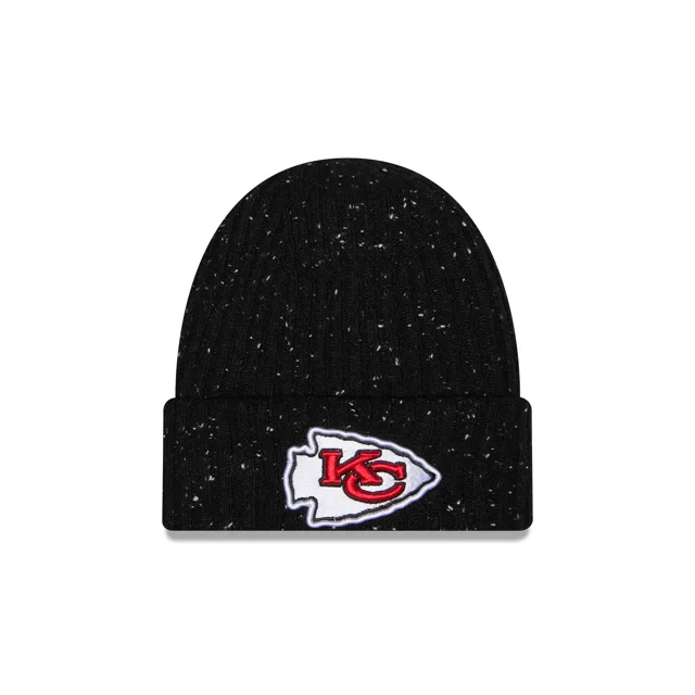 Kansas City Chiefs Bonnet en tricot à revers moucheté