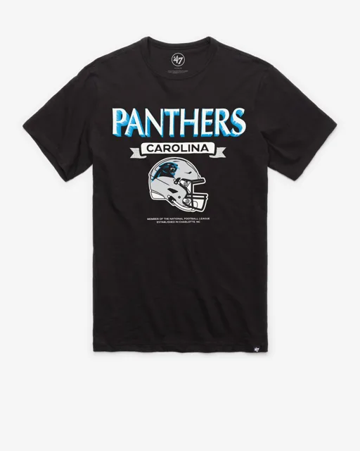 Carolina Panthers T-shirt SCRUM LONGUE DURÉE '47