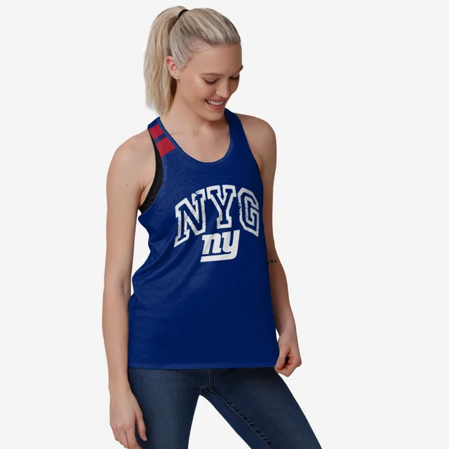 New York Giants Haut sans manches Team Twist pour femmes