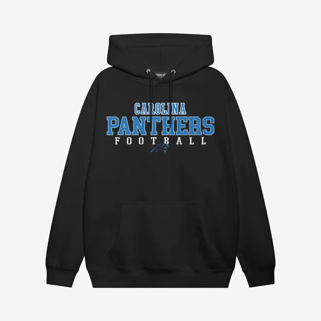 Carolina Panthers Sweat à capuche avec logo de football