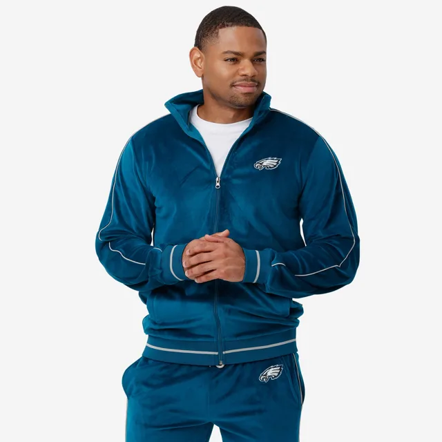 Philadelphia Eagles Haut zippé en velours