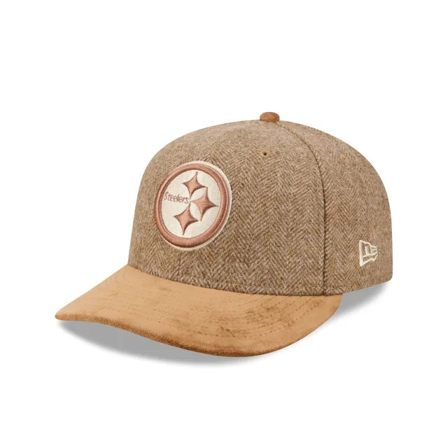Pittsburgh Steelers Moon Brisbane Moss Brown Visière 59FIFTY Chapeau ajusté