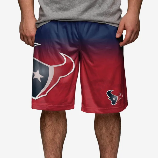 Houston Texans Short d'entraînement dégradé à gros logo