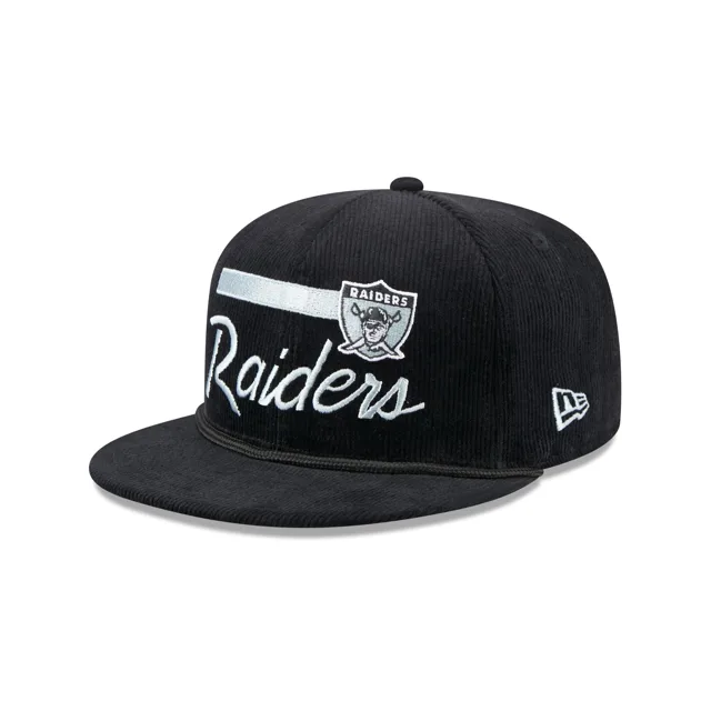 Las Vegas Raiders Corde en velours côtelé 9FIFTY Snapback Hat