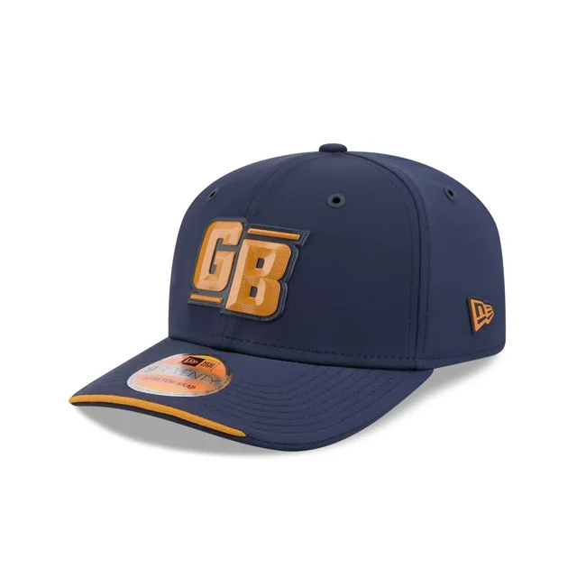 Green Bay Packers 2026 Sideline Historic 9SEVENTY Chapeau extensible à bouton-pression