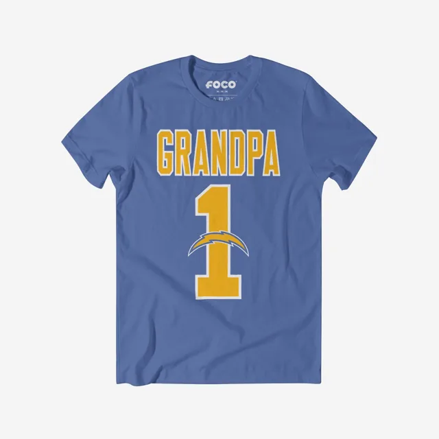 Los Angeles Chargers T-shirt grand-père numéro 1