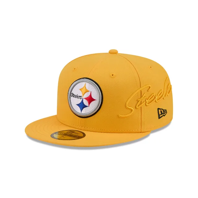Pittsburgh Steelers Side Script 59FIFTY Casquette ajustée