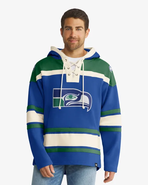 Seattle Seahawks HISTORIQUE SUPÉRIEUR '47 LACER HOOD