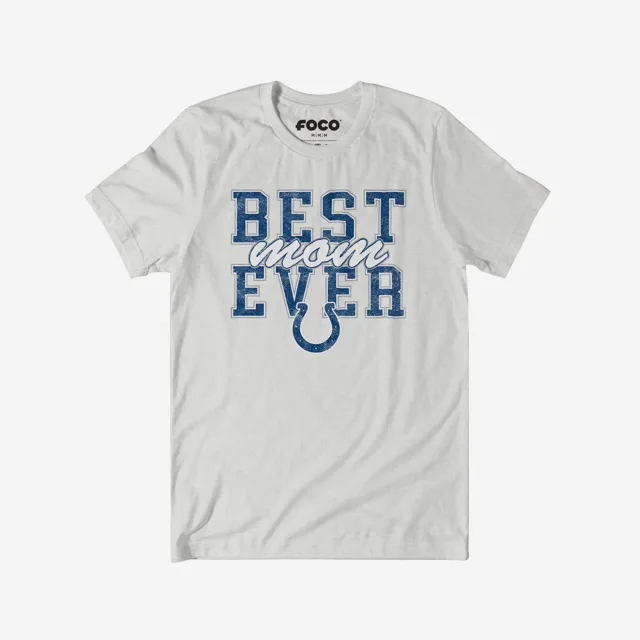 Indianapolis Colts T-shirt empilé la meilleure maman de tous les temps