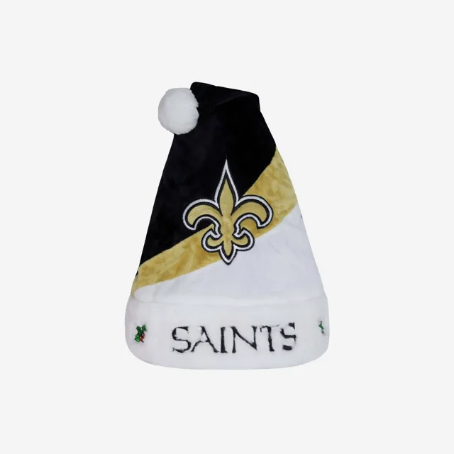 New Orleans Saints Bonnet de Père Noël color block