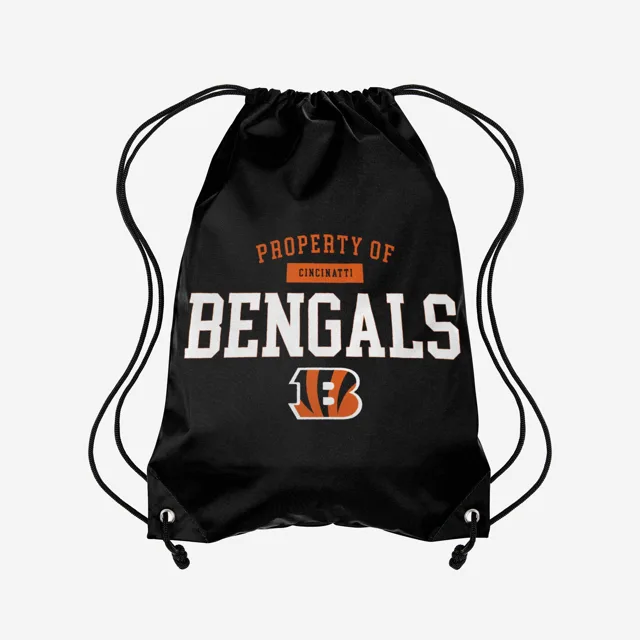Propriété Cincinnati Bengals du sac à dos à cordon